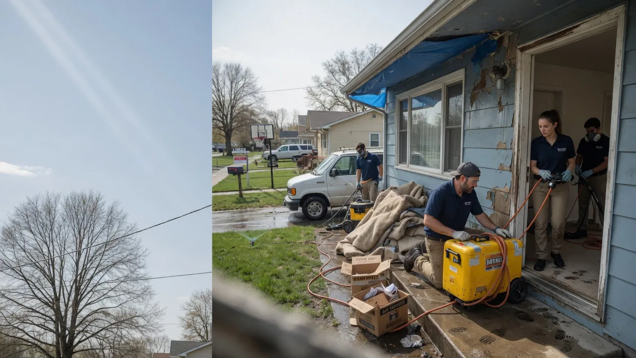 Basement Flood Cleanup in Louisville, KY near me